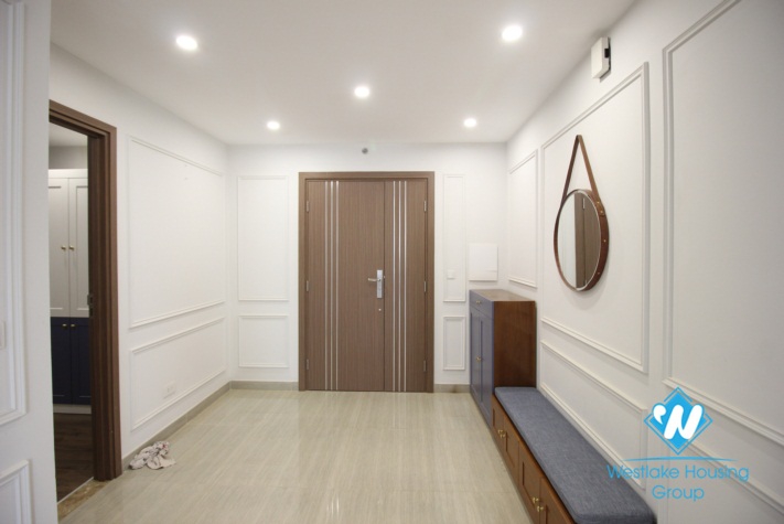 Very good quality apartment in L Building Ciputra for rent, High floor